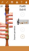 3D Aprender Flauta Doce Cartaz