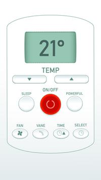 Air conditioning remote control screenshot 1