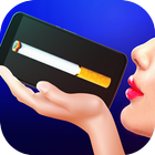 Fumer une cigarette virtuelle  icône