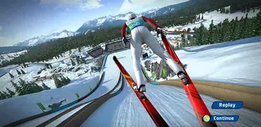 Ski jump for VR!