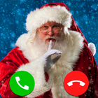 Video call Santa prank أيقونة