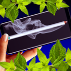 Thin cigarette joke (menthol) icon