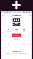 New followers for TikTok account Affiche