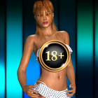 Chica virtual sexy - chatea con bot icono