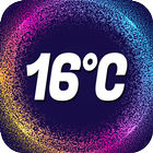 Easy to use thermometer icon