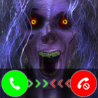 Answer call from scary ghost (prank) icon