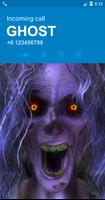 Answer call from scary ghost (prank) syot layar 2