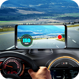 Velocímetro HUD (Head-up display) icono