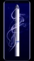 Virtual cigarette for smokers  Plakat