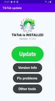 Update for TikTok app bài đăng