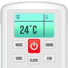 Télécommande pour climatiseur (AC) icône