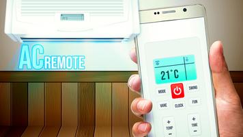 Télécommande pour climatiseur (AC) Affiche