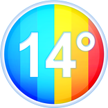 ”Precise thermometer for inside and outside