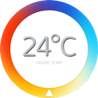 Light thermometer ikon