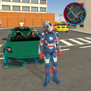 Amazing US Capitaine Iron Rope hero Crime Gangster APK