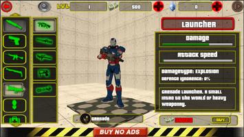 Amazing US Capitaine Iron Rope hero Crime Gangster تصوير الشاشة 2