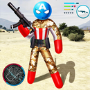 Army Capitaine american Stickm APK