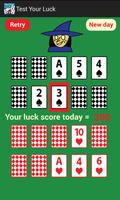 Test Your Luck Cartaz