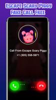 Scary Piggy Call Prank & Chats capture d'écran 1