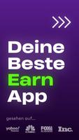 Verdiene Geld & echten Cash Plakat