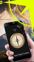 Digital Smart Compass: GPS Nav poster