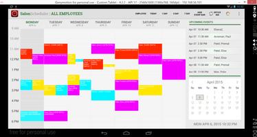 Clover Salon Scheduler Screenshot 1