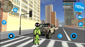 US Stickman Army الملصق