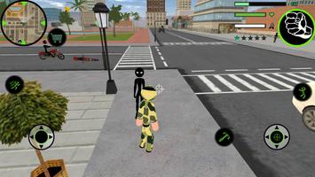 US Army Ninja Stickman Rope Hero Counter Attack ảnh chụp màn hình 3