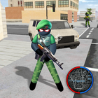 US Army Counter Stickman Rope Hero Crime Gangster أيقونة