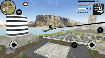 US Army Counter Stickman Rope Hero Crime Gangster تصوير الشاشة 2