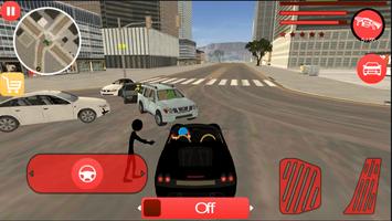 US Capitain Army Stickman Rope Hero Gangstar Crime screenshot 2