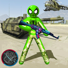 Spider Army Stickman أيقونة