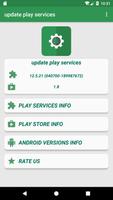 Update Play Store & Play Services Error Info Affiche