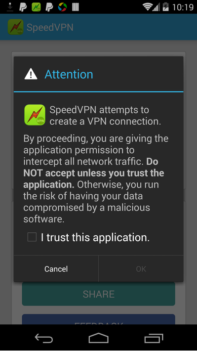 SpeedVPN screenshot 2