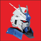 Gundam Gunpla Papercraft 3D ikona