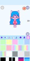 Cute idol avatar maker اسکرین شاٹ 1