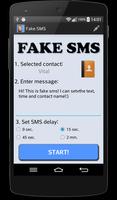 Faux message SMS capture d'écran 3