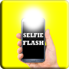 Flash for selfie icon