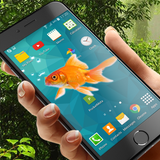 Fishes in phone prank! icon