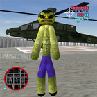 Green Hulk Stickman Rope Hero Gangstar Crime icon