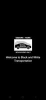 Black & White Transportation Affiche