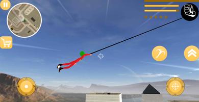 Amazing Joker Stickman Rope He capture d'écran 3