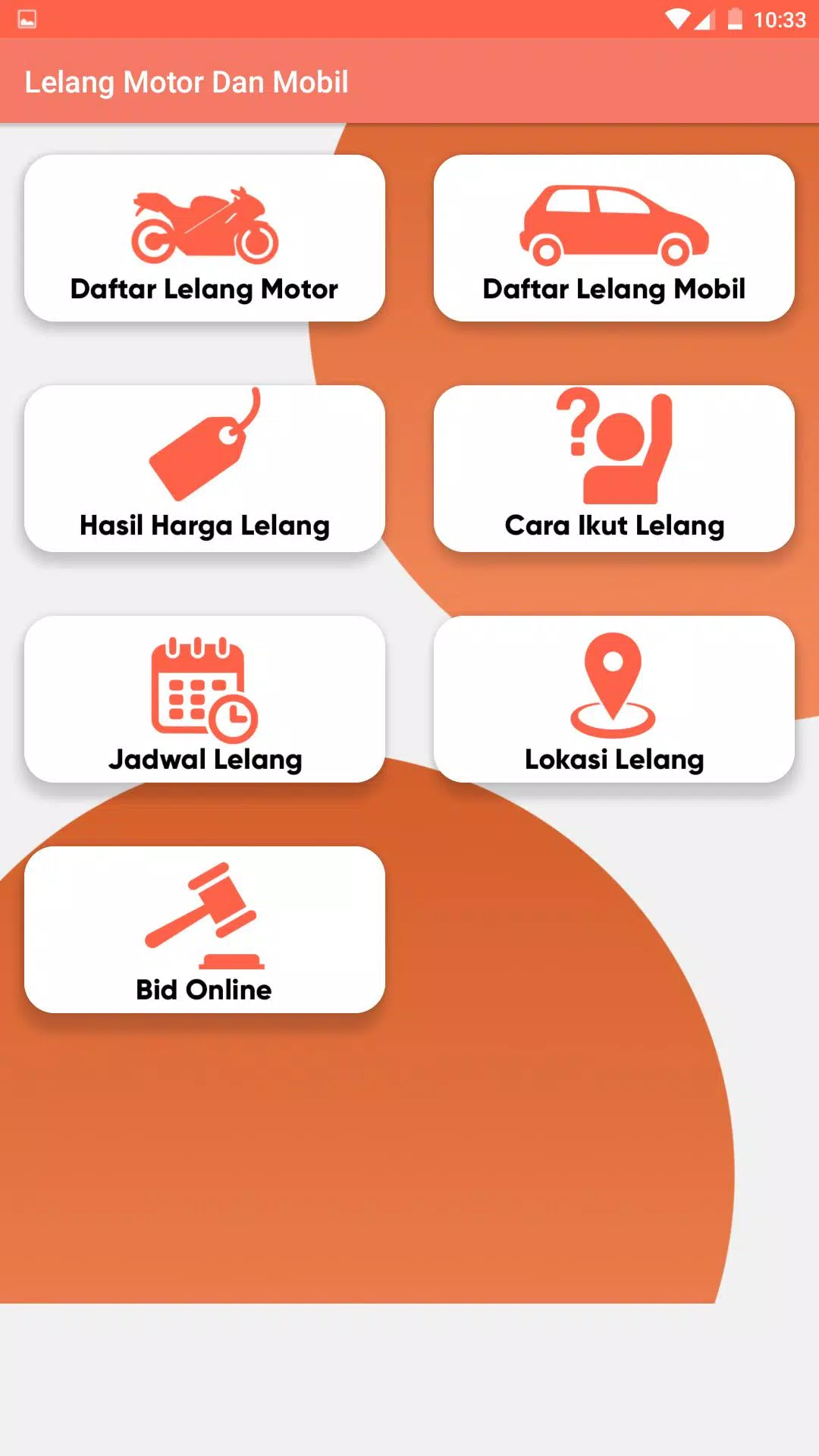 Lelang Online Gratis Lelang Mobil & Motor Indonesia for Android - APK Download