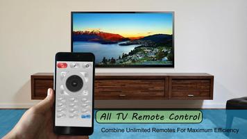 Universal TV Remote Control - Remote TV for All Affiche