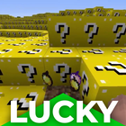 Lucky block for minecraft Zeichen
