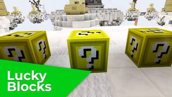 Lukki block for minecraft الملصق