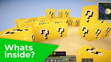 Lucky block for minecraft اسکرین شاٹ 1