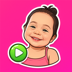 Animated Stickers For WA ไอคอน