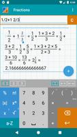 Калькулятор Дробей от Mathlab постер