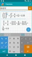 Fraction Calculator + Math اسکرین شاٹ 1